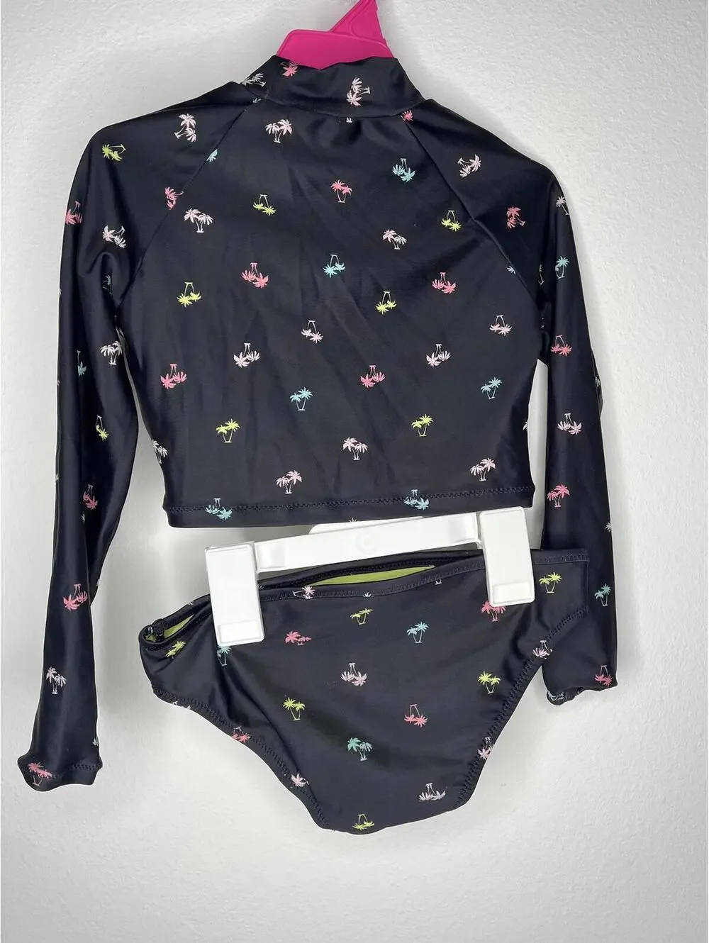 NWOT American Eagle Kids Girl's Tropical 2 Piece Swim Set Size 6